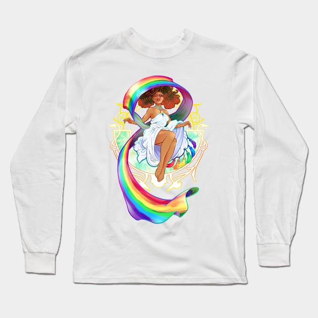 Pride nouveau Long Sleeve T-Shirt by beanclam